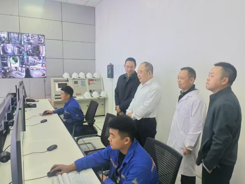 黔江区委副书记、区政府区长骆高燕一行莅临科瑞南海调研指导工作