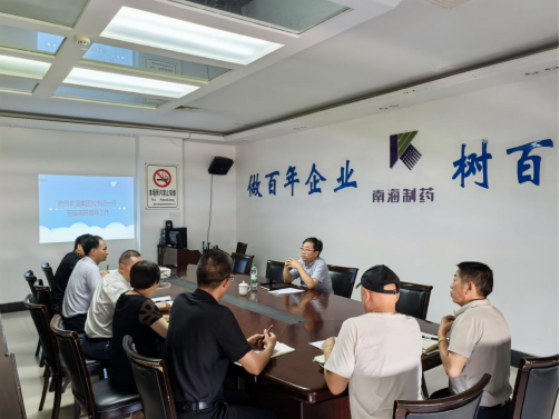 科瑞集团党委委员、纪委书记刘敏到科瑞南海制药调研